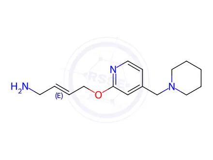 Chemical structure of Lafutidine Impurity 17