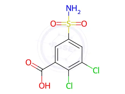 Chemical structure of Furosemide Impurity 65