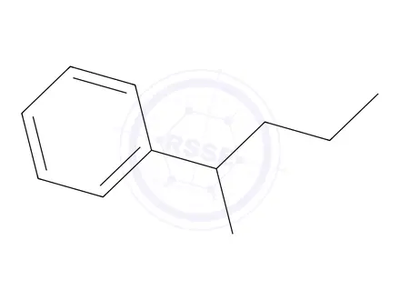 Chemical structure of Sec-Pentylbenzene