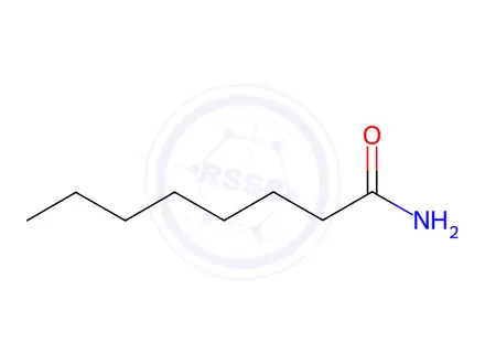 Chemical structure of n Octanamide