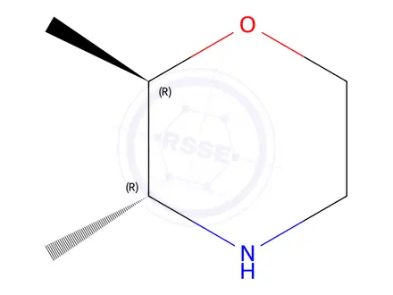 Chemical structure of (2R,3R)-2,3-Dimethylmorpholine