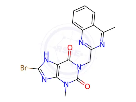 Chemical structure of Linagliptin Impurity 319