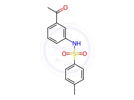 Chemical structure of n-(3-Acetylphenyl)-4-methylbenzenesulfonamide