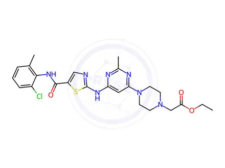 Chemical structure of Dasatinib Impurity 136