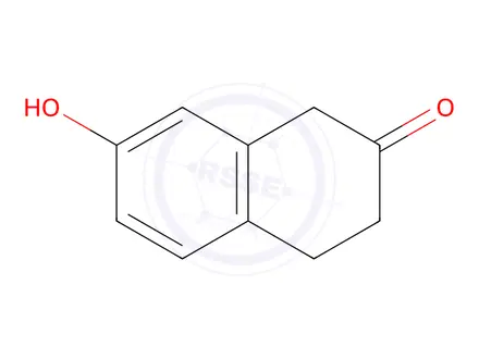 Chemical structure of 7-Hydroxyl-2-Tetralone