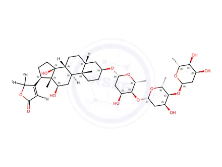 Chemical structure of Digoxin-d3