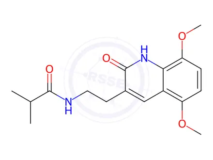 Chemical structure of N-(2-(5,8-Dimethoxy-2-oxo-1,2-dihydroquinolin-3-yl)ethyl)isobutyramide