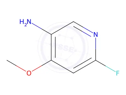 Chemical structure of 6-FLUORO-4-METHOXYPYRIDIN-3-AMINE