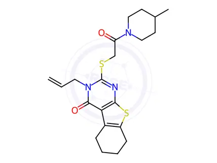 Chemical structure of WAY-322368