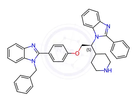 Chemical structure of Deltarasin Trihydrochloride