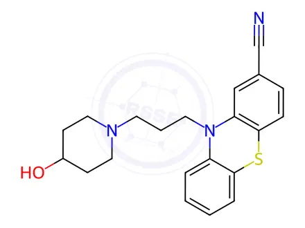Chemical structure of Pericyazine