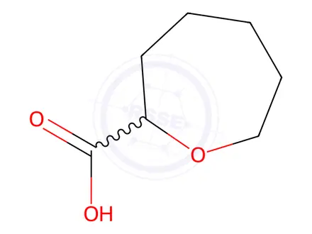 Chemical structure of Oxepane-2-carboxylic acid