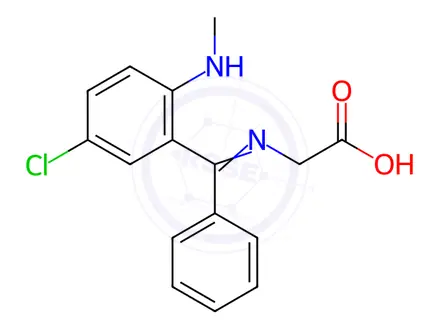 Chemical structure of Diazepam Impurity 8 (Mixture of E/Z-isomers)