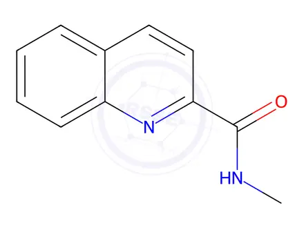 Chemical structure of N-Methylquinoline-2-carboxamide