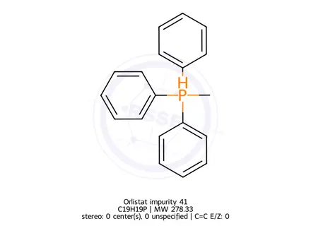 Chemical structure of Orlistat Impurity 128