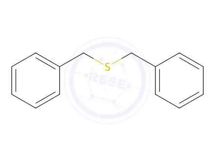 Chemical structure of Benzene, 1,1'-(thiobis(methylene))bis-
