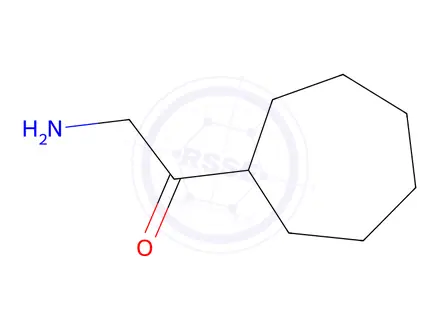 Chemical structure of 2-Amino-1-cycloheptylethan-1-one