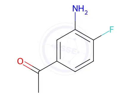 Chemical structure of 1-(3-Amino-4-fluorophenyl)ethanone