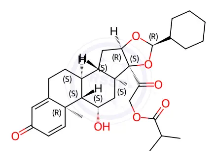 Chemical structure of Ciclesonide
