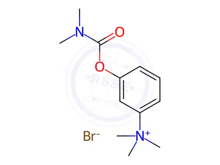 Chemical structure of Neostigmine bromide