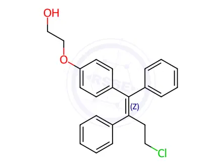 Chemical structure of Ospemifene