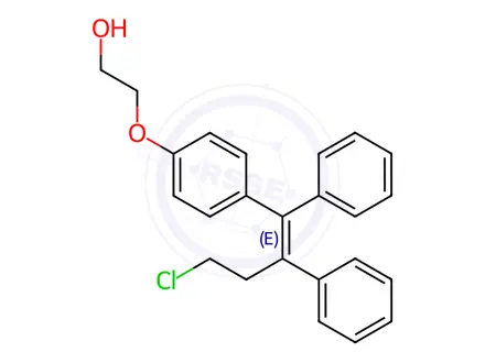 Chemical structure of Ospemifene Impurity 3