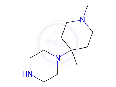Chemical structure of Zavegepant Impurity 135