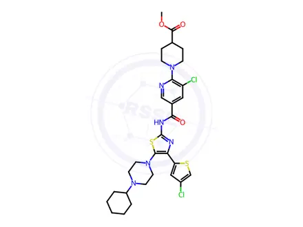 Chemical structure of Avatrombopag Impurity 183