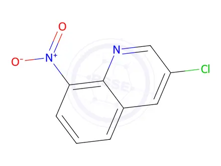 Chemical structure of 3-Chloro-8-nitroquinoline