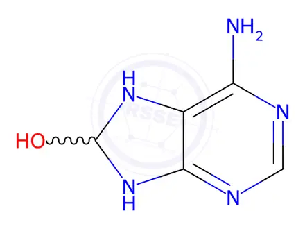 Chemical structure of Adenosine Impurity 23