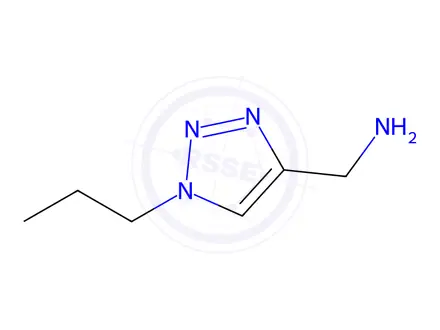 Chemical structure of (1-propyl-1H-1,2,3-triazol-4-yl)methanamine dihydrochloride