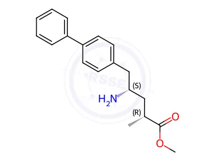 Chemical structure of Sacubitril Valsartan Sodium Impurity 137