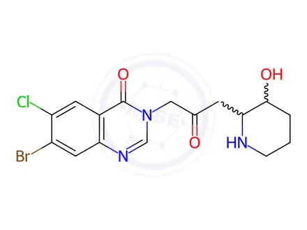 Chemical structure of Halofuginone Impurity 26