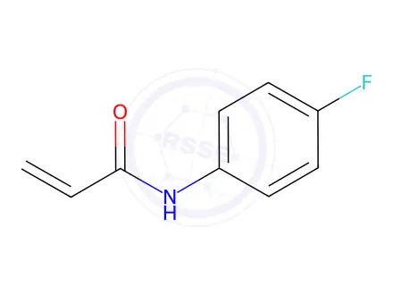 Chemical structure of N-(4-Fluorophenyl)acrylamide