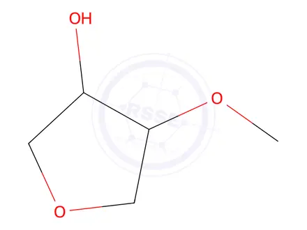 Chemical structure of 4-Methoxytetrahydrofuran-3-ol