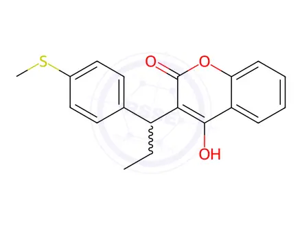 Chemical structure of Phenprocoumon Impurity 97
