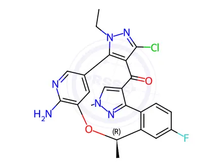 Chemical structure of Neladalkib Impurity 39