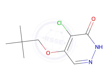 Chemical structure of 4-Chloro-5-(neopentyloxy)pyridazin-3(2H)-one