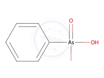 Chemical structure of Phenylarsonic Acid