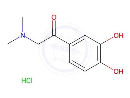 Chemical structure of Noradrenaline Impurity 30(Hydrochloride)