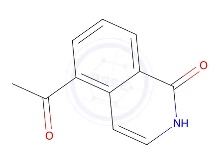 Chemical structure of 5-Acetylisoquinolin-1(2H)-one