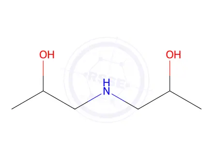 Chemical structure of Diisopropanolamine Standard