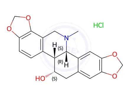 Chemical structure of Chelidonine Hydrochloride