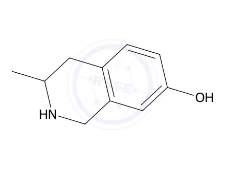 Chemical structure of 3-Methyl-1,2,3,4-tetrahydroisoquinolin-7-ol