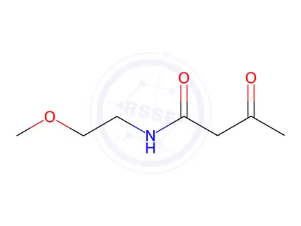 Chemical structure of N-(2-Methoxyethyl)-3-oxobutanamide