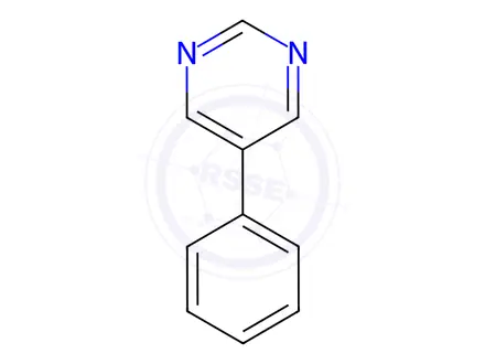 Chemical structure of 5-PHENYL-PYRIMIDINE
