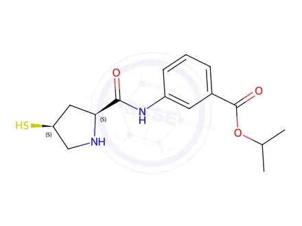 Chemical structure of Ertapenem Impurity 61