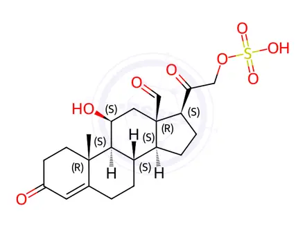 Chemical structure of Aldosterone Impurity 27