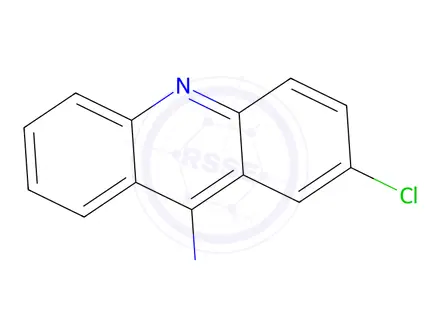 Chemical structure of 2-Chloro-9-acridinamine