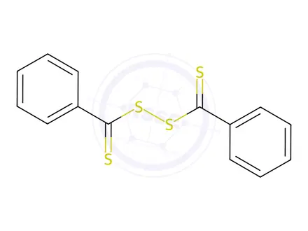 Chemical structure of bis(Thiobenzoyl) disulfide